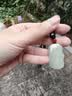 中国黄金（CHINA GOLD）和田玉吊坠平安无事牌男士玉石真玉佩项链护身符正品女款生日礼物 「款式一」配绳+证书+品牌礼盒 7天免费试戴 · 赠运费险 实拍图
