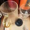 雅集玻璃杯筑铭杯茶杯泡茶杯带过滤木盖喝水杯子玻璃杯男士办公杯 实拍图