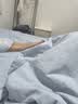 舒飘儿防螨四件套纯色防尘螨过敏床品可水洗床上四件套床单款1.5米床 实拍图