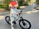 京东京造灵跃自行车铝合金车架8-12-13岁儿童自行车学生变速22寸鸽子灰 实拍图