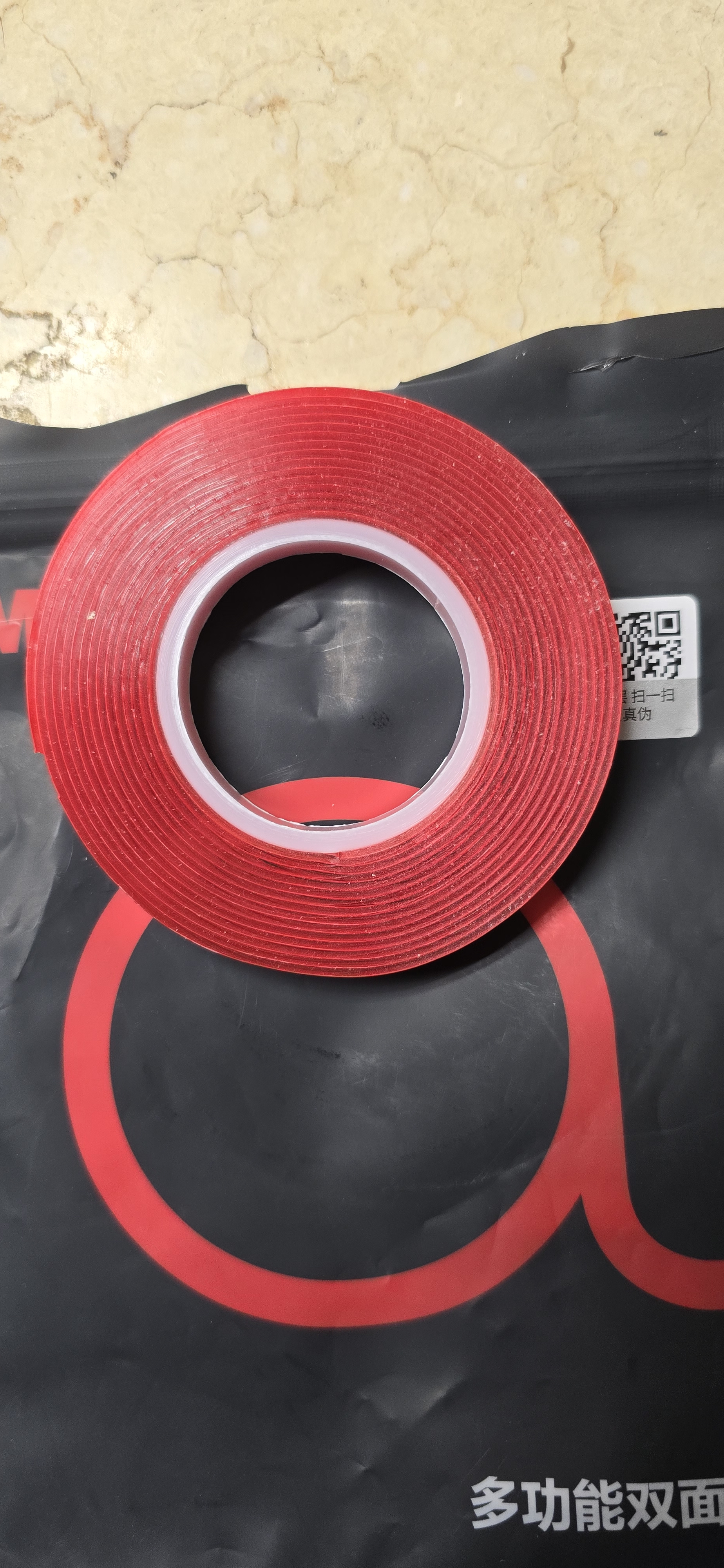 3M双面胶纳米强力胶带透明家车用手工4910 VHB™不易留残胶高粘度 10mm宽3m长1mm厚 实拍图
