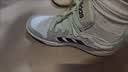 adidas ENTRAP美式校园风运动鞋少年感复古篮球风板鞋阿迪达斯 白色/矾土棕/黑色   41 实拍图