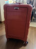 LUCKY CLUB行李箱男女铝框结婚拉杆箱前开口大容量密码蜜月旅行子母箱24英寸 实拍图