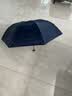 热销雨伞男女晴雨两用学生情侣黑胶三折防晒防紫外线遮阳伞 手动8骨 纯色雨伞（颜色随机） 实拍图