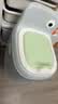 babycare儿童马桶宝宝马桶坐便器小马桶小恐龙多功能坐便器 温特绿 实拍图