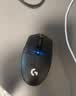 罗技（G）G304/G304X 无线电竞游戏鼠标 轻质便携 FPS 打瓦 三角洲 无畏契约外设必备 吃鸡 CS2 G304黑色 实拍图