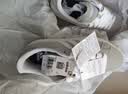 adidas 面包鞋 GRAND COURT BASE 00s休闲板鞋平底鞋男女阿迪达斯 浅灰/白色/树脂黄   39 实拍图