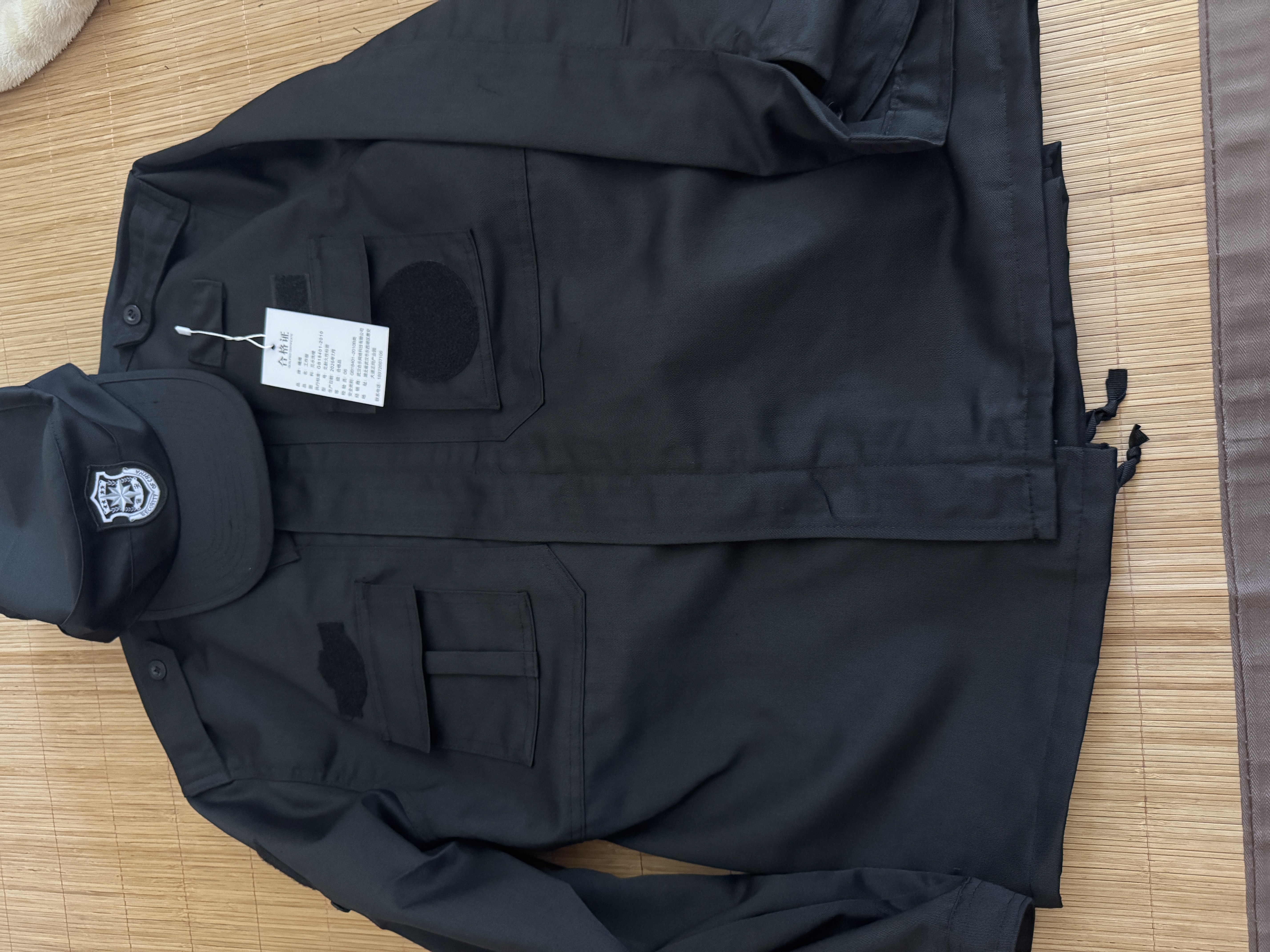 曦雁秋冬保安服长袖套装511款工作服全套男女安保执勤制服保安作训服 实拍图