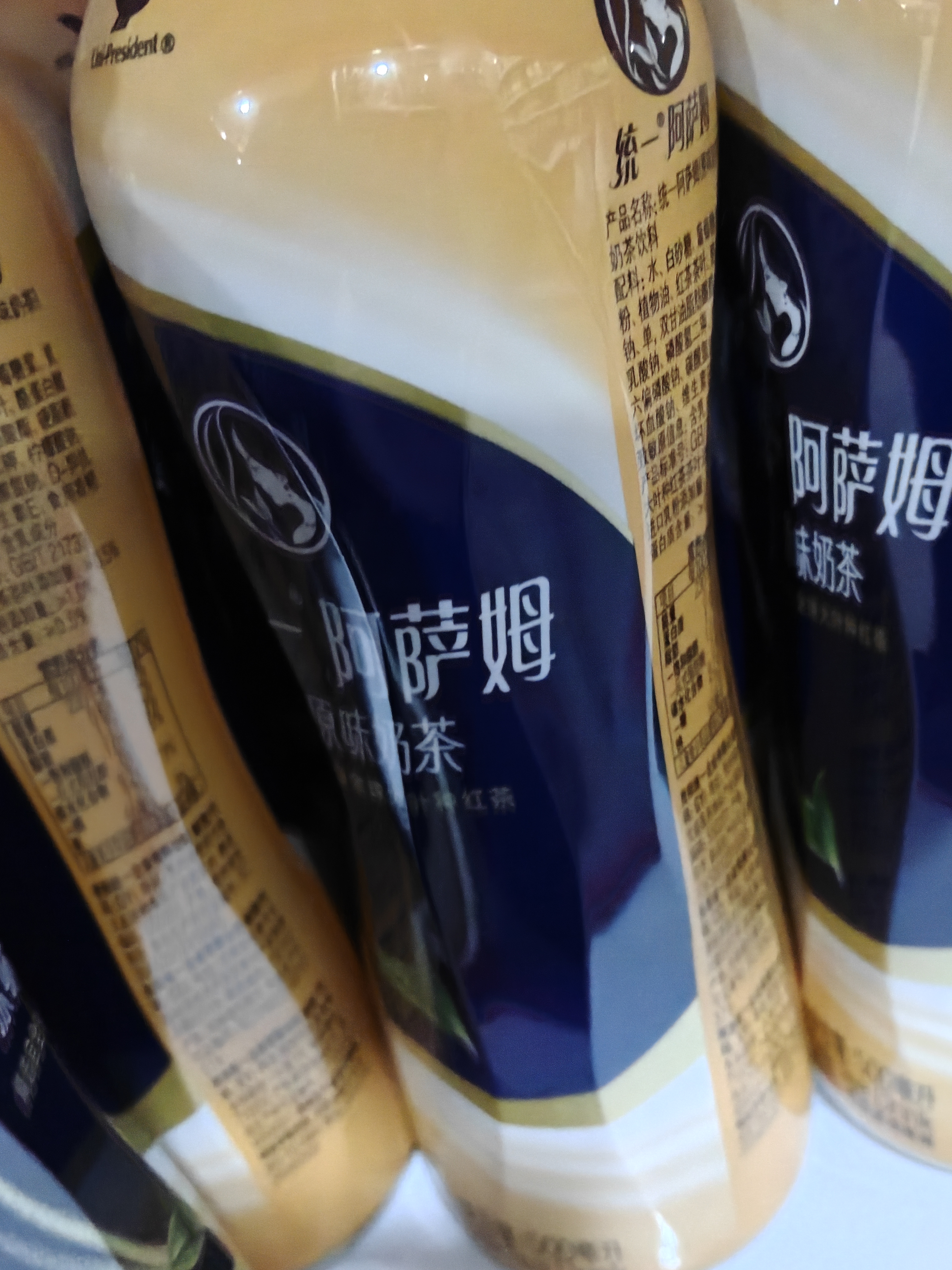 统一（President）阿萨姆奶茶 原味奶茶 茶饮料 500ml*15瓶 整箱 实拍图