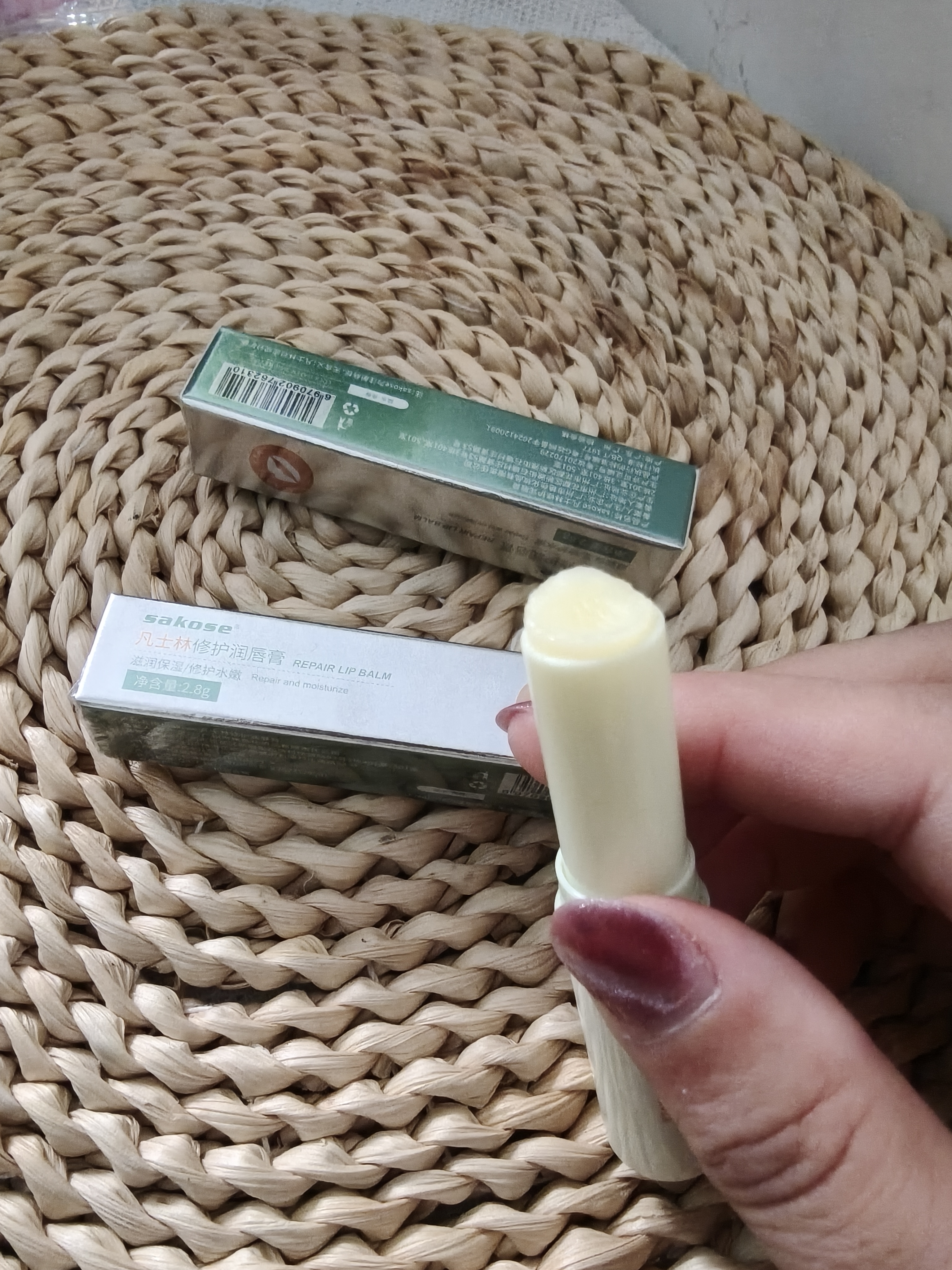 sakose凡士林修护润唇膏2支5.6g 秋冬防干裂起皮保湿补水女唇膜滋润唇纹 实拍图
