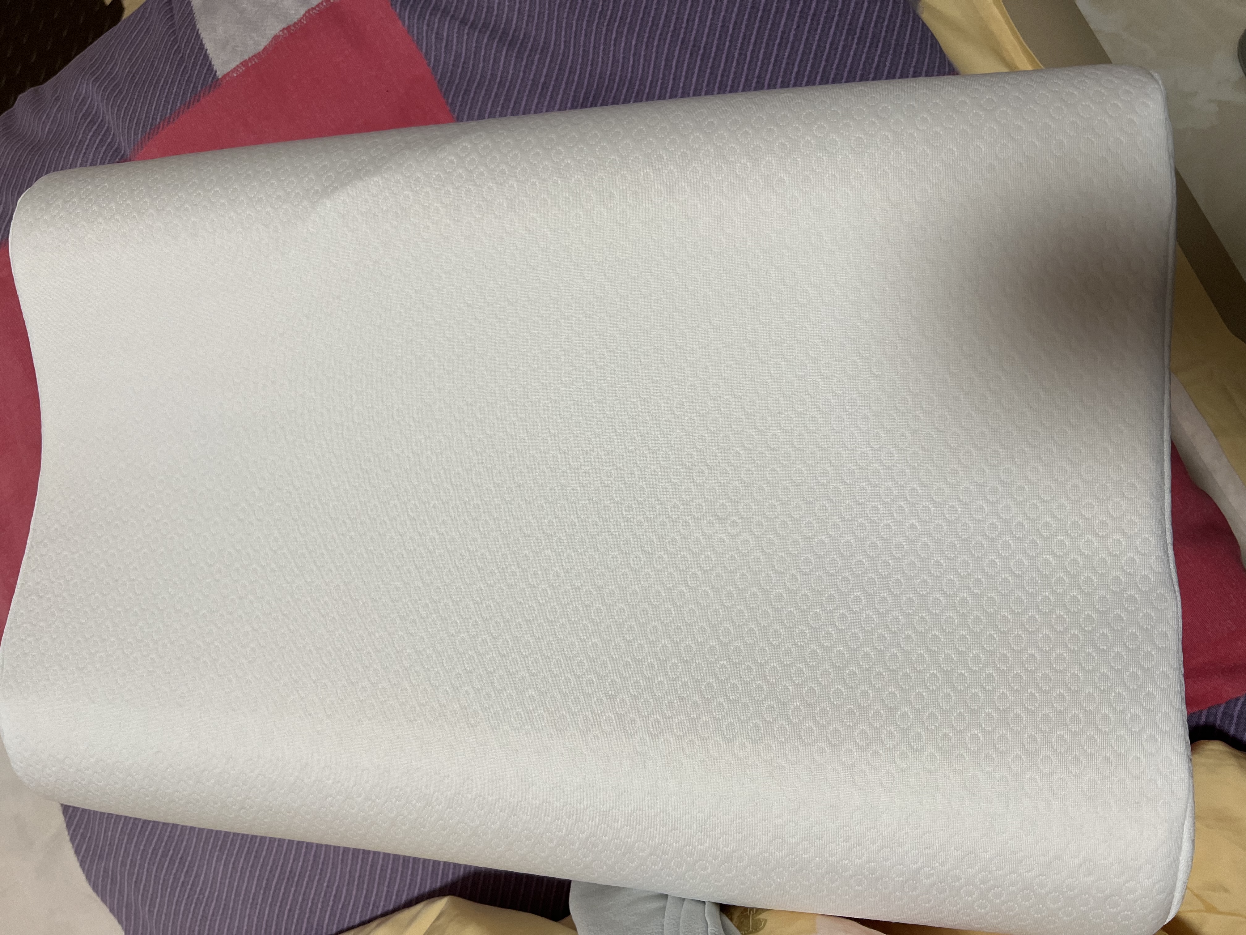 邓禄普（Dunlopillo）星炫低波浪枕 斯里兰卡进口天然乳胶枕特拉雷Talalay工艺 实拍图