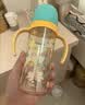 贝亲（Pigeon）PPSU双把手防胀气奶瓶330ml 绅士豹 L号奶嘴 6月+ AA223 实拍图