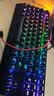 雷蛇（Razer）黑寡妇蜘蛛V3竞技版 机械键盘 87键 电脑游戏电竞 RGB背光 绿轴  实拍图