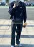 Dickies卫衣男 情侣春秋休闲百搭长袖t恤男纯色圆领宽松男士上衣 实拍图
