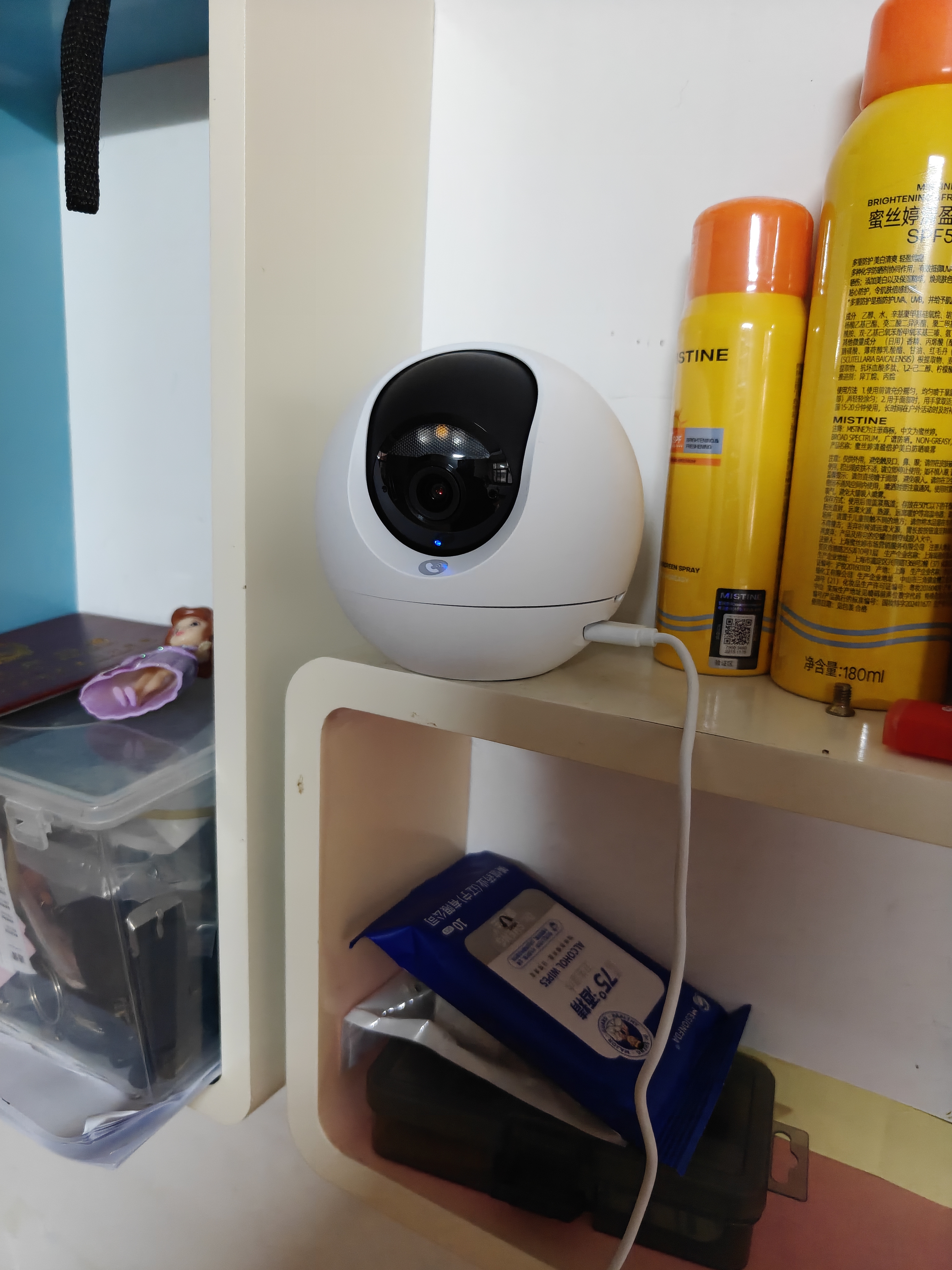 萤石EZVIZ摄像头家用 高清WIFI无线监控器莹石云APP手机远程查看室内360度全景旋转云台智能网络摄像机 800万C6C智能全彩【4K极清版】 官方标配无卡【30天云存储体验包】 实拍图