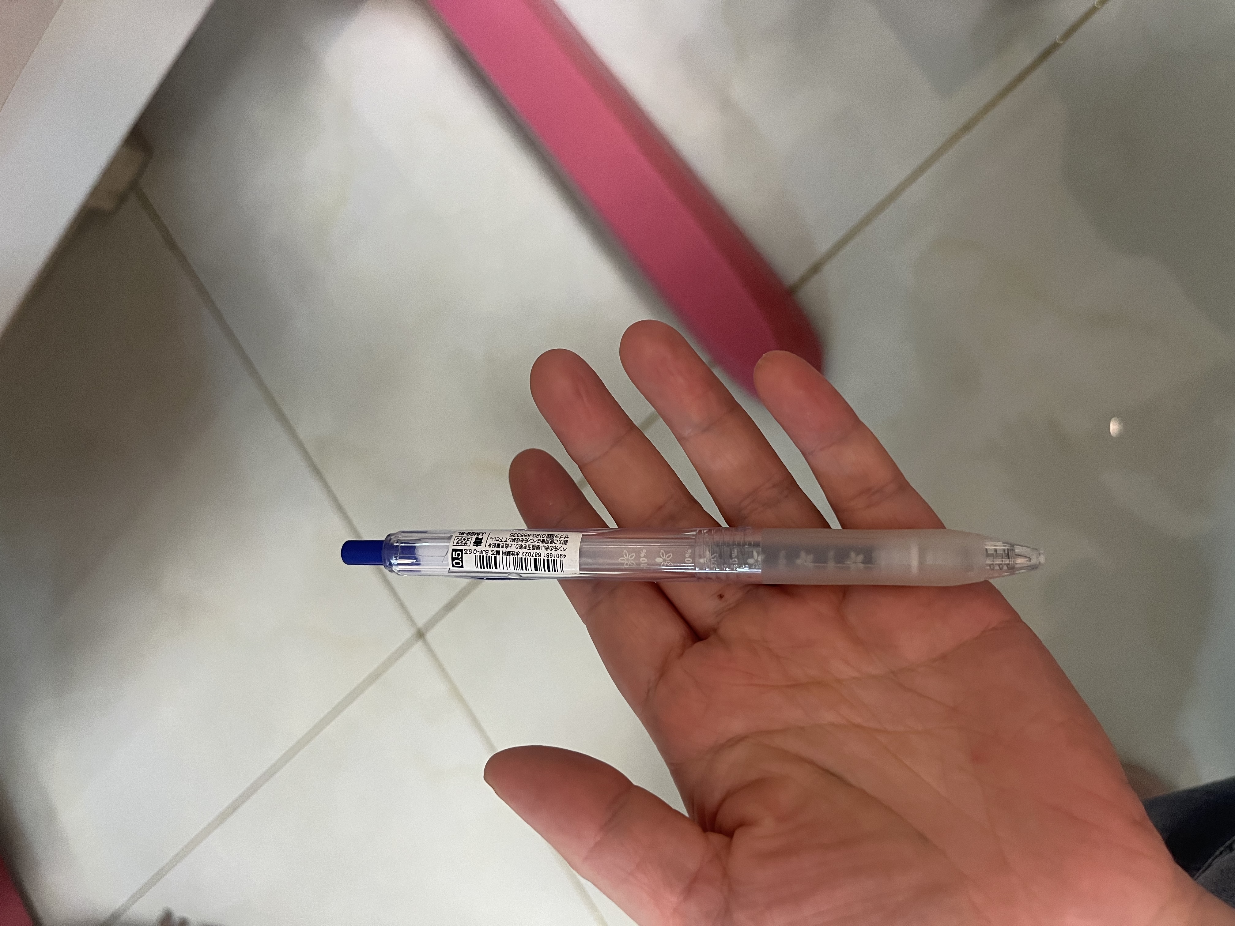 斑马牌（ZEBRA）十周年纪念版学霸中性笔 0.5mm子弹头按动中性笔 学生刷题签字笔  JJM88 蓝色 5支装 实拍图