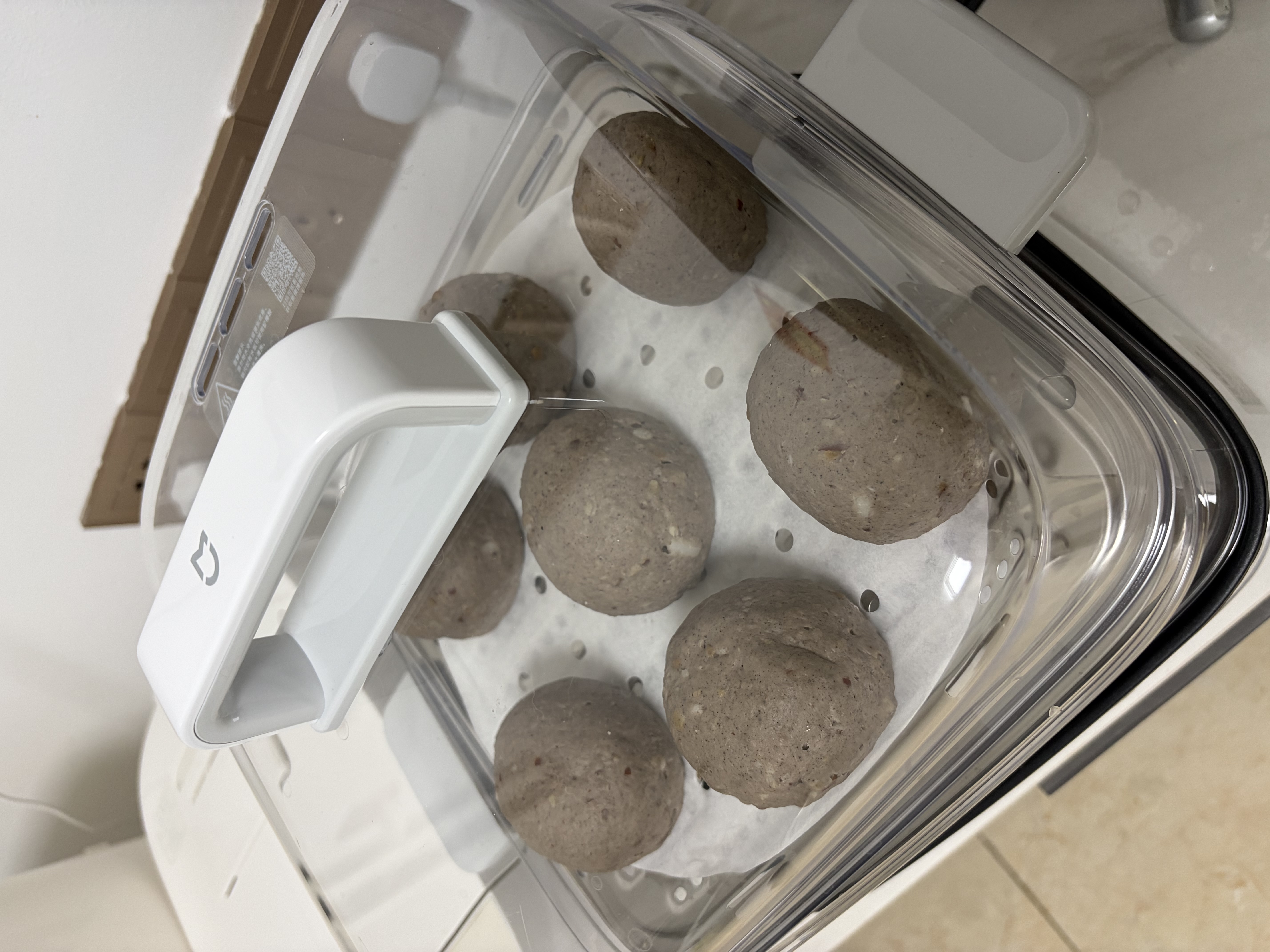 米家小米电蒸锅N1 家用电煮锅电火锅多功能锅 炖蒸煮涮一体锅 不粘锅内胆 304不锈钢 三层大容量13L 实拍图