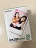 INSTAX富士instax立拍立得 mini相纸 白边双包20张+香蕴花影边框贴 实拍图