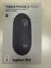 罗技（Logitech）PEBBLE 2.0 无线蓝牙鼠标 静音鼠标 办公鹅卵石便携 升级Pebble2代 黑色 实拍图