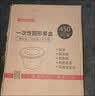 特美居（temeiju）一次性饭盒圆形透明塑料快餐盒加厚带盖打包盒餐具450套装500型 实拍图