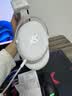 iKF V11 Pro2.0四模游戏耳机头戴式无线电竞7.1声道蓝牙屏显2.4G接收器FPS专用三角洲听声辨位 银白色 实拍图