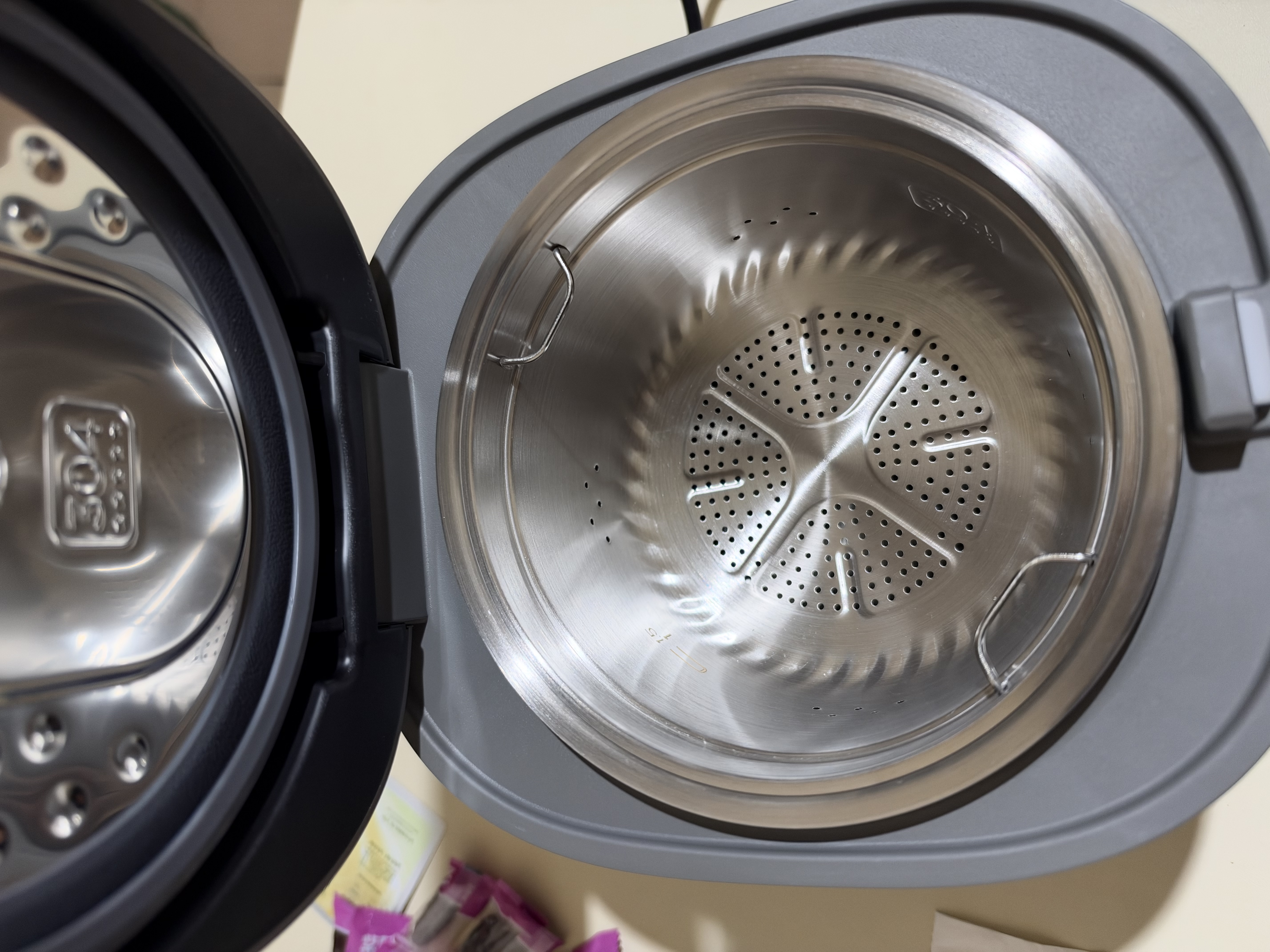 美的（Midea）电饭煲小型1-2-3人0涂层316L母婴级不锈钢2L家用低糖沥米饭迷你电饭锅微压AFB2022LS 实拍图