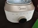 美的（Midea）养生壶全玻璃0涂层全自动烧水壶母婴恒温泡奶机电热水壶花茶壶辅食机全包护底防碎1.5L YS15B201 实拍图
