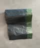 e洁抽绳垃圾袋灰色45*50cm90只双面2丝免撕家用办公室垃圾袋分类 实拍图