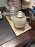 益茶福全自动上水电热水壶底部上水嵌入式茶台功夫茶烧水壶饮水烧水一体机抽水玻璃煮茶壶保温泡茶壶 1L SQ-008金色玻璃套装 实拍图