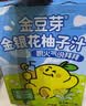 金豆芽金银花柚子汁儿童饮品户外便携小孩果汁饮料送礼礼盒100ml*22袋 实拍图