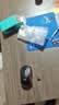 罗技（Logitech）M185鼠标 无线鼠标 办公鼠标 对称鼠标 黑色红边 带无线2.4G接收器 实拍图