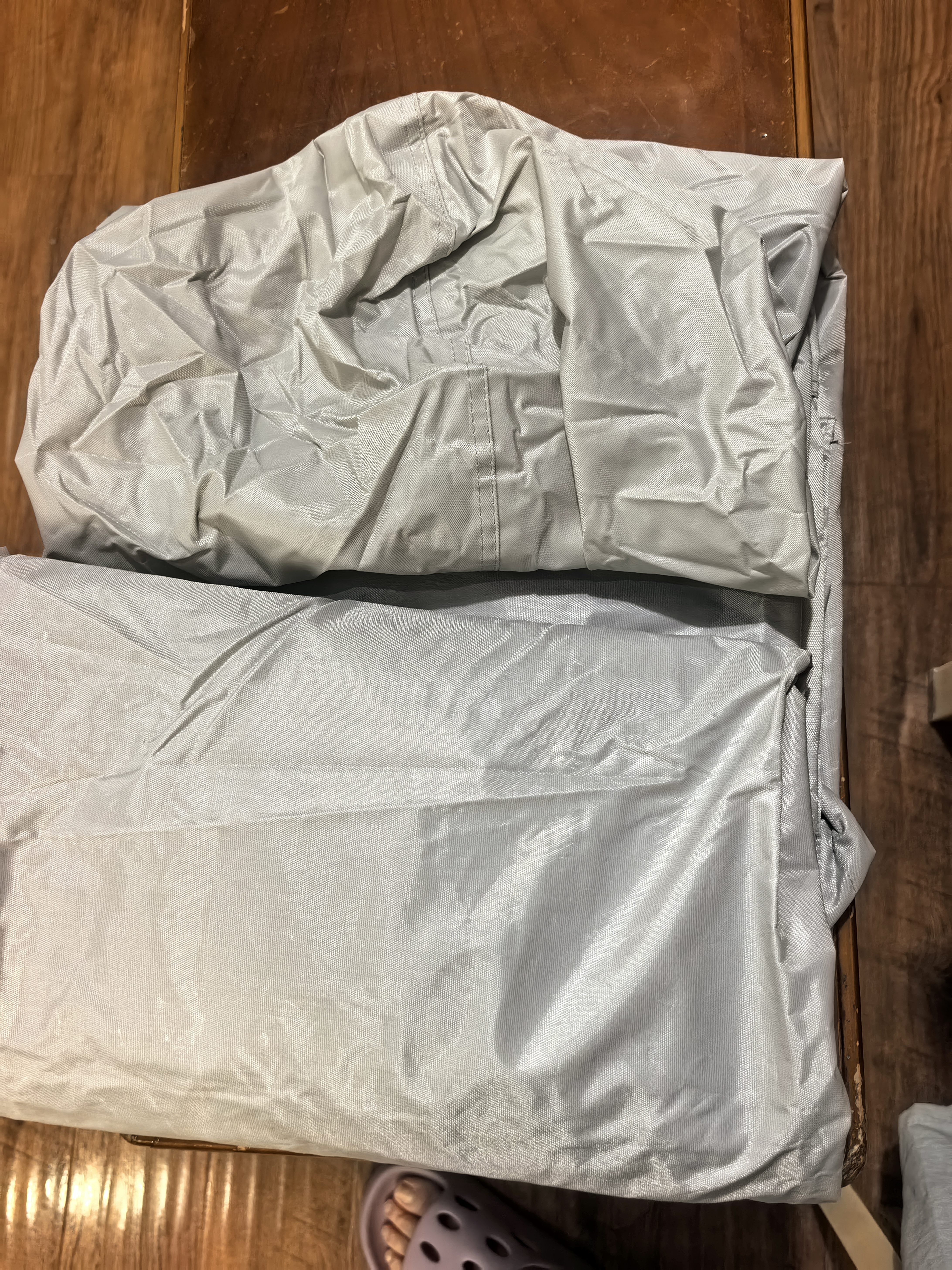 新日（Sunra）摩托车电动车雨衣成人全身防暴雨双人雨衣电动车专用加大加厚雨披 实拍图