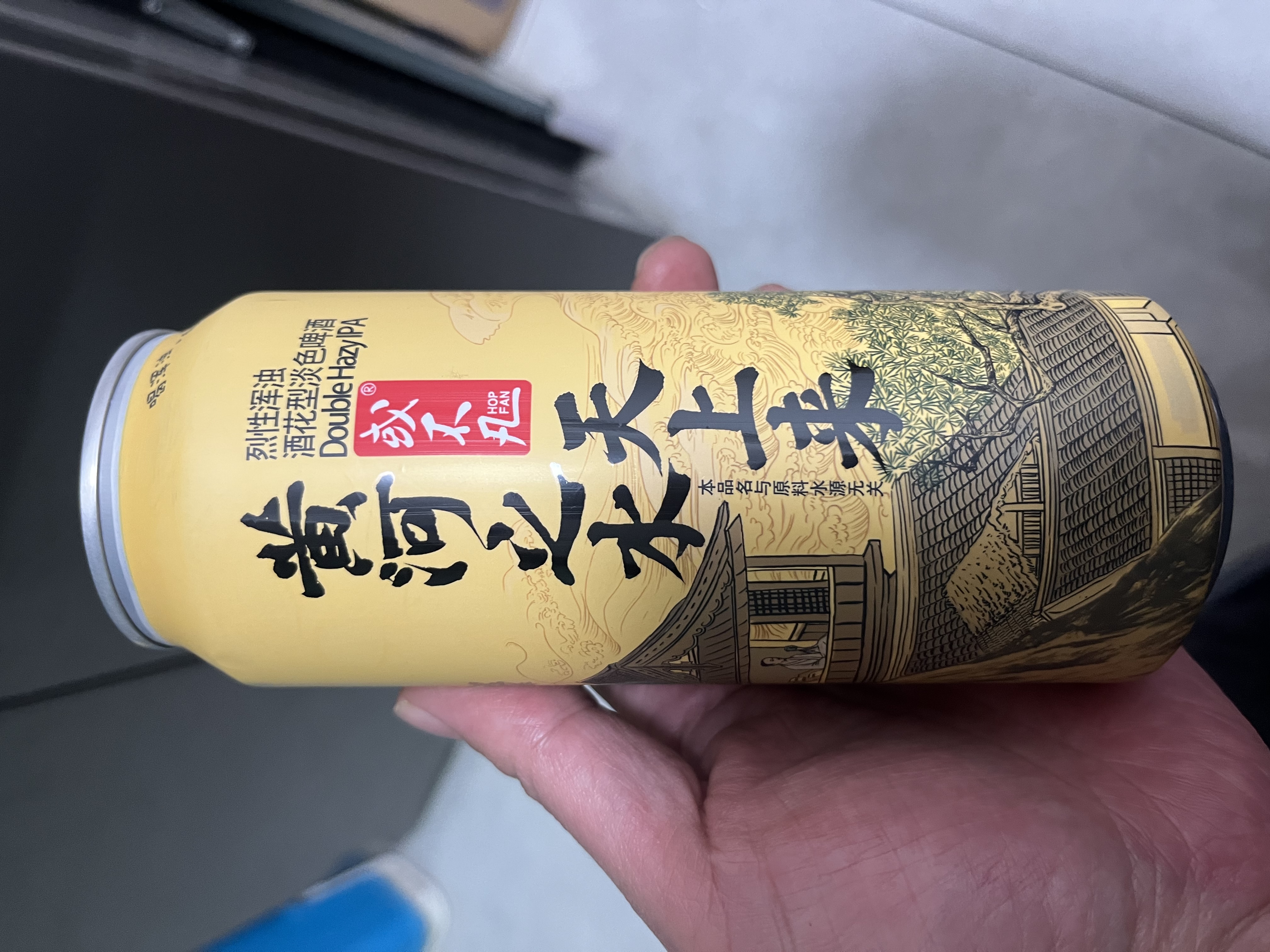 或不凡 国产精酿啤酒 浑浊双倍IPA啤酒 黄河之水 500mL 6罐 浑浊双倍IPA 实拍图