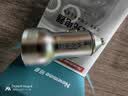 纽曼（Newmine）车载充电器点烟器一拖二双USB金属车充电压显示检测快充SX001-008 实拍图