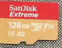 Sandisk闪迪128GB TF（MicroSD）内存卡 A1 U1 C10 至尊高速移动版存储卡 读速195MB/s 手机平板游戏机内存卡 实拍图