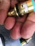 水龙头阀芯通用快开角阀全铜阀芯陶瓷片单冷热水开关维修配件 黄铜-标配阀芯-2个装 实拍图