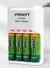 品胜 充电电池5号 五号AA1.2V电池充电器套装 适用遥控器/玩具/闪光灯/话筒/游戏手柄 4粒快充 实拍图