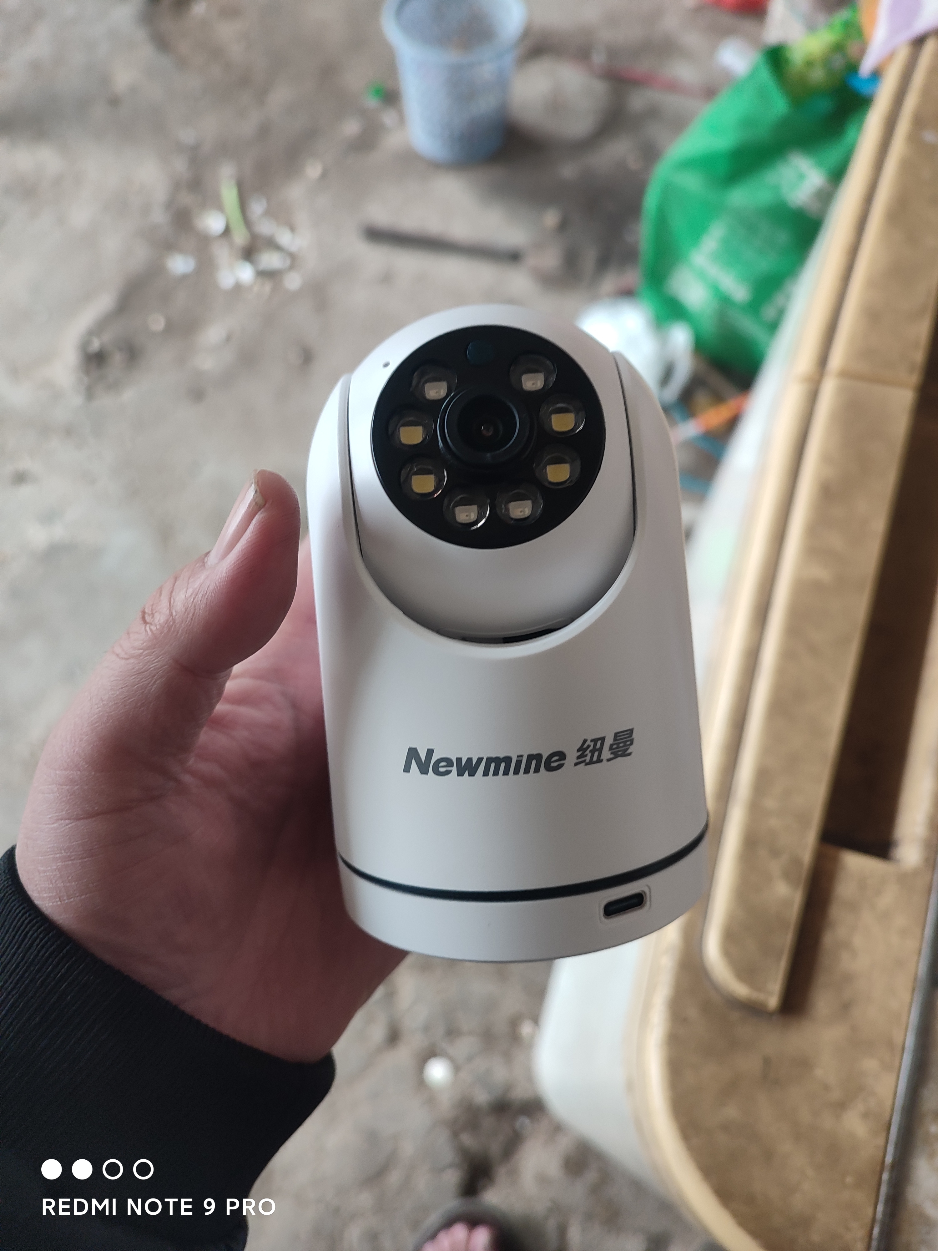 纽曼无线家用摄像头AI手机远程监控器360度无死角带夜视全景语音500万像素高清自动旋转可对话室内云台 实拍图
