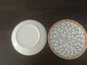 几物森林陶瓷深盘餐具盘子家用牛排盘西餐盘菜盘子饺子盘 随机花色4只装 实拍图