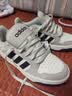 adidas双11主推 ENTRAP美式校园风运动鞋少年感复古板鞋阿迪达斯   白色/矾土棕/黑色   42 实拍图