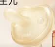 世喜安抚奶嘴新生儿0-3-6月防胀气防龅牙婴儿宝宝扁头全硅胶超轻air款 实拍图