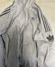 adidas通勤百搭三条纹休闲运动夹克早秋外套男女阿迪达斯三叶草 浅灰 (推荐选大一码)   M 实拍图