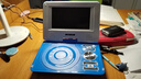 先科移动dvd影碟机家用便携式光盘vcd播放机一体cd儿童evd小电视碟片播放器 10英寸【普通版蓝色】 标配 实拍图