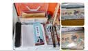 六品堂毛笔初学者书法套装入门专用狼毫兼毫三年级小学生水写布笔墨纸砚全套文房四宝收纳工具【17件套】 实拍图