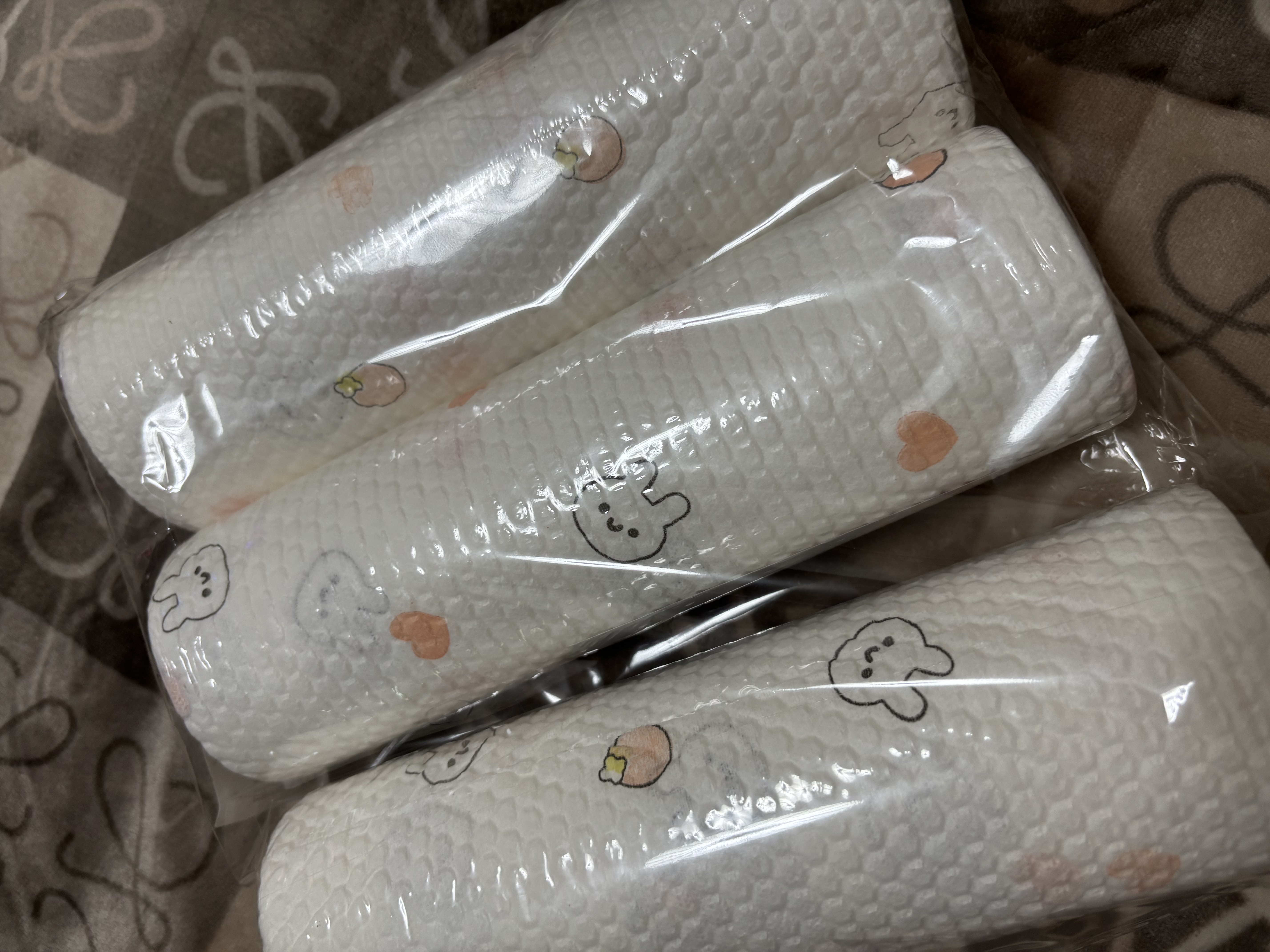SnowDream日本懒人抹布加厚款50片*3卷 厨房用纸 厨房吸油纸 一次性抹布 实拍图