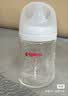 贝亲（Pigeon）玻璃奶瓶宽口径防胀气160ml S号奶嘴 1月+ AA186  实拍图