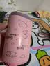 500只加厚抽绳印花垃圾袋家用50只/100只/200只加大点断垃圾袋 【粉色猫咪款】加大加厚 100只装 实拍图