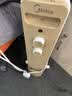 美的（Midea）【强劲热力】17片电热油汀取暖器家用电暖器3000W大功率暖气片大面积全屋升温速热加湿恒温HYW30GW 实拍图