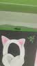 雷蛇（Razer）北海巨妖萌猫版V2蓝牙版 无线头戴式电竞游戏耳机耳麦 网红猫耳 RGB灯效 白色 适配三角洲行动 实拍图