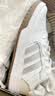 adidas ENTRAP美式校园风运动鞋少年感复古篮球风板鞋阿迪达斯   白色/金属暗银   37 实拍图